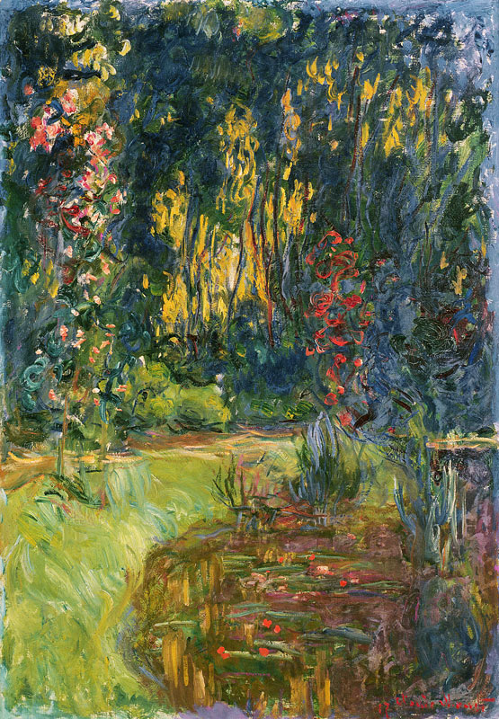 Water garden at Giverny from Claude Monet