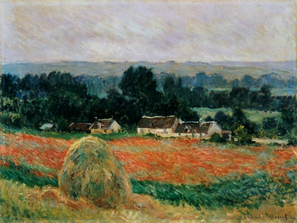 Haystack at Giverny from Claude Monet