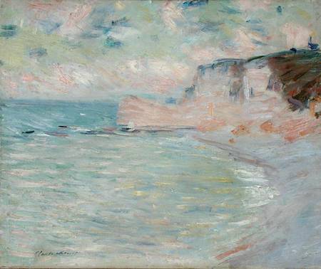 Cliffs and the Porte d'Amont, Morning Effect from Claude Monet