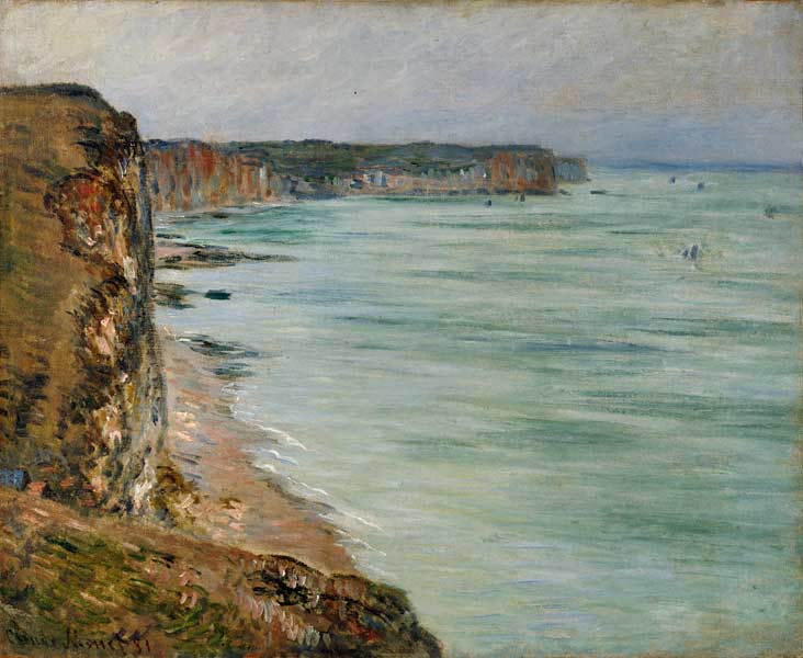 Coast at Fécamp (Temps calme) from Claude Monet