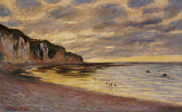Ebbe at Pointe de L'Ailly from Claude Monet