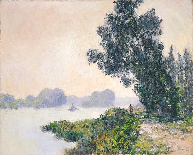 Le Chemin de Halage à Granval from Claude Monet