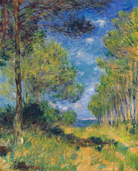 Nadelbäume in Varengeville from Claude Monet