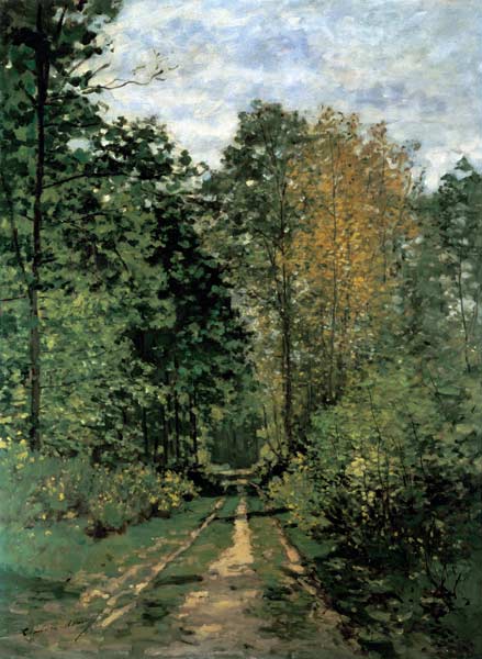 Path in the Forest from Claude Monet