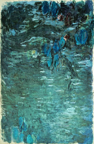 Nymphéas and reflection of pastures from Claude Monet