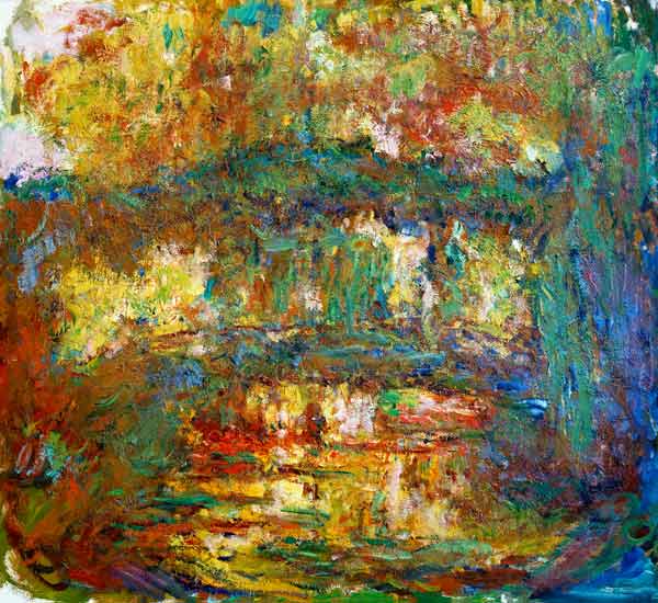 The Japanese Bridge at Giverny from Claude Monet
