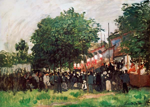 The Fourteenth of July (Bastille Day) from Claude Monet