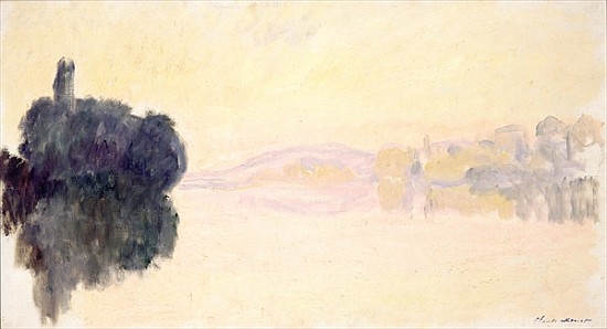 The Seine at Port-Villez from Claude Monet