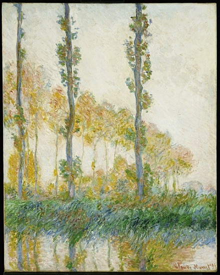 The Three Trees, Autumn from Claude Monet