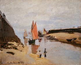 The Harbour at Trouville