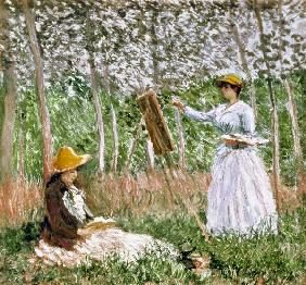 Blanche Monet Painting
