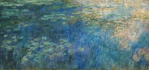 mynte kamp Kort levetid Water Lilies - Claude Monet as art print or hand painted oil.