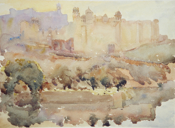 656 Amber fort, evening light from Clive Wilson Clive Wilson