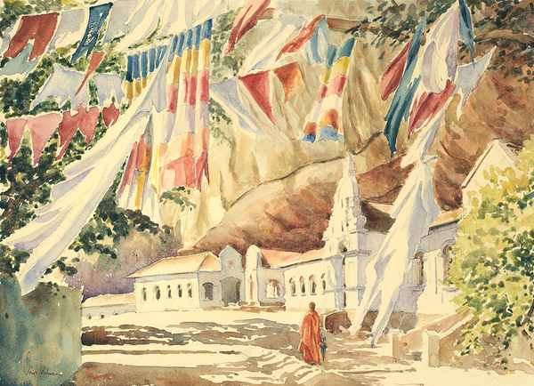 748 Prayer flags, Dambulla from Clive Wilson Clive Wilson