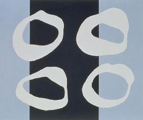 Blue Ground IV, 1998 (acrylic on canvas) 