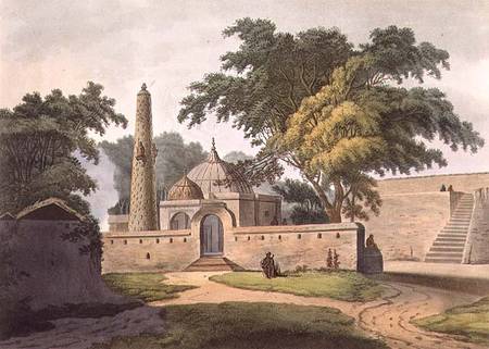 The Burial Place of a Peer Zada, Anopther, plate 6 from 'Twenty Four Views in Hindostan' from Colonel Francis Swain Ward
