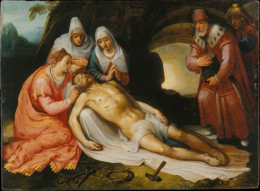 The Lamentation from Cornelis Cornelisz. van Haarlem