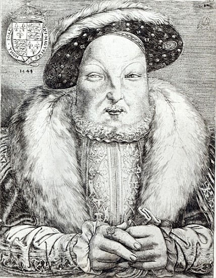 Portrait of Henry VIII from Cornelis Massys