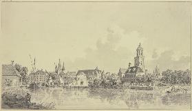 View of the port Zwolle