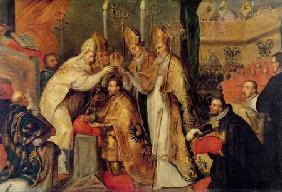 The Coronation of Charles V (1500-58) Holy Roman Emperor