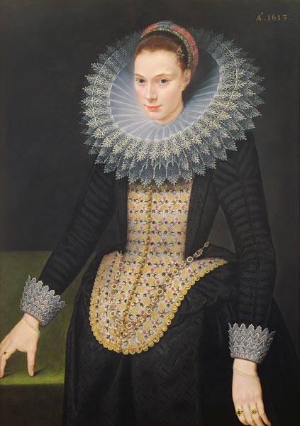 Portrait of a Lady from Cornelis van der Voort