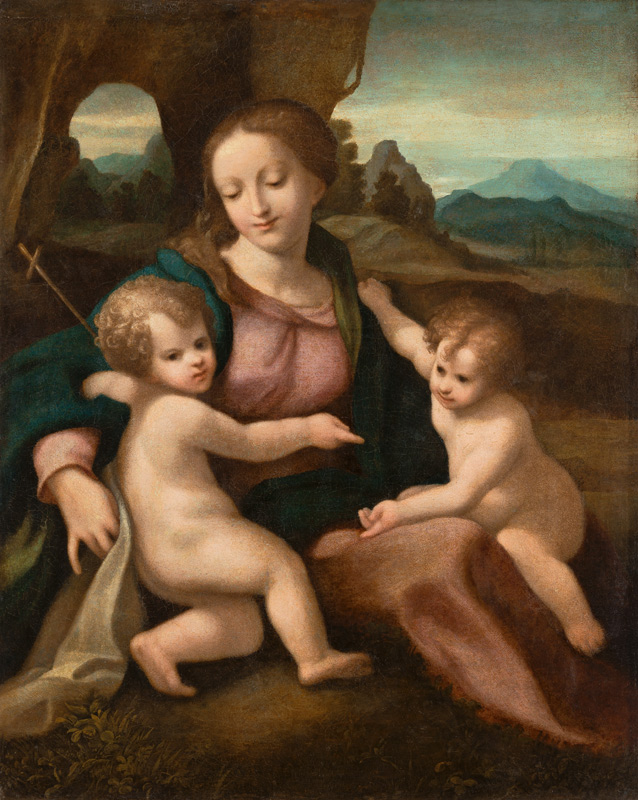 Madonna and Child with the Infant Saint John from Correggio