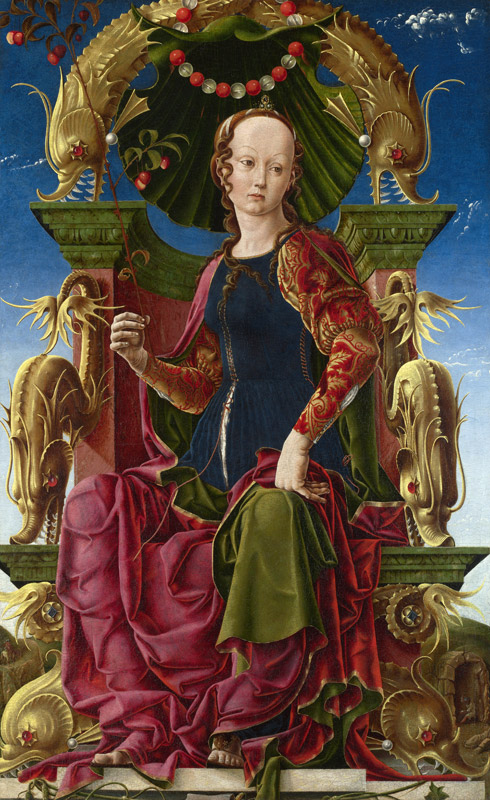 A Muse (Calliope) from Cosimo Tura
