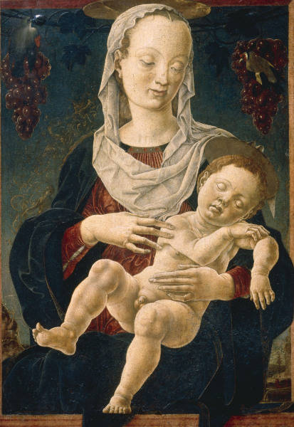Cosme Tura, La Vierge a l''Enfant from Cosme um Tura