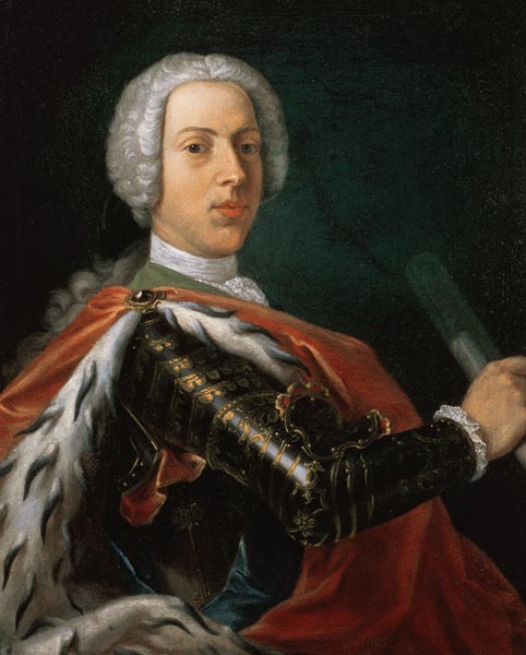 Prince Charles Edward Stuart (1720-88) or 'Bonnie Prince Charlie' from Cosmo Alexander
