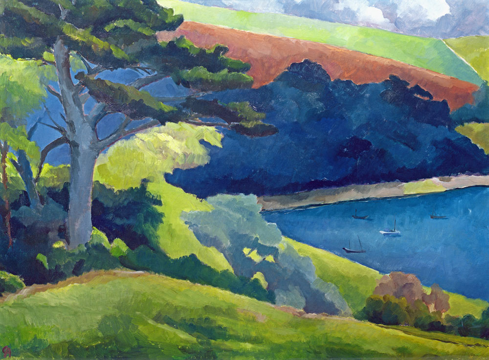Helford Passage, Cornwall (oil on canvas)  from Cristiana  Angelini