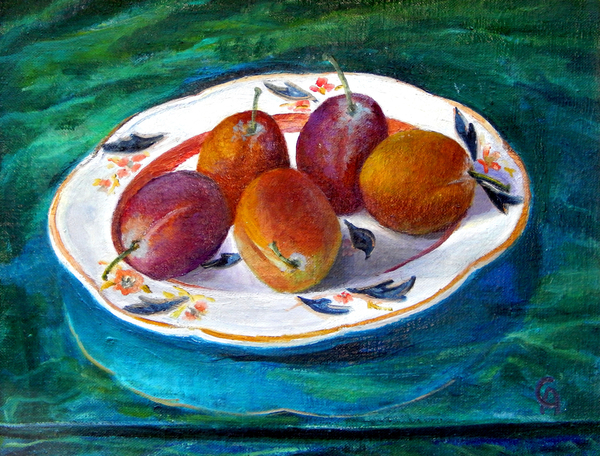 Fruit on a Staffordshire Dish from Cristiana  Angelini