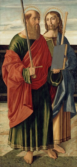 St. Paul and St. James the Elder from Cristoforo Caselli