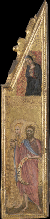 St. John the Baptist, Mary Egyptica, Maria Annunziata from Cristoforo di Bindoccio