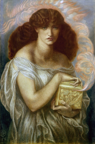 Dante Gabriel Rossetti / Pandora from Dante Gabriel Rossetti
