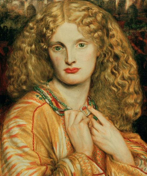 D.G.Rossetti, Helen of Troy from Dante Gabriel Rossetti