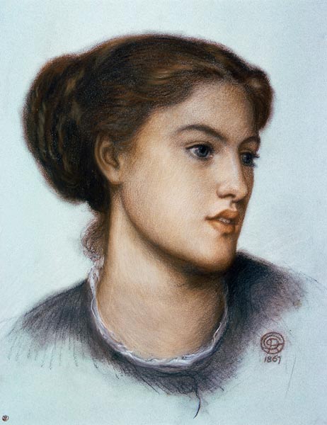 Ellen Smith from Dante Gabriel Rossetti