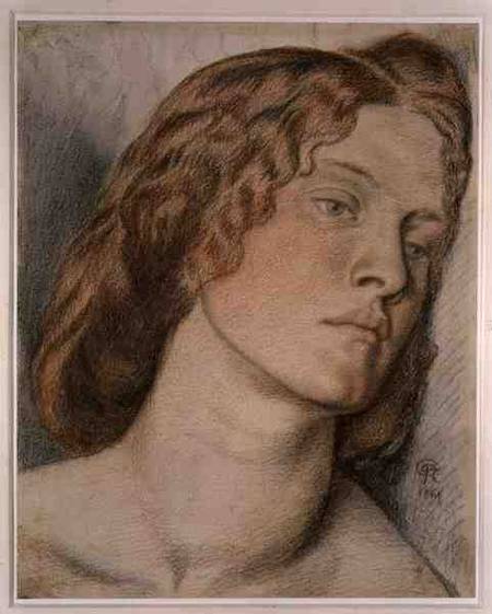 Fanny Cornforth, Study for 'Fair Rosamund' from Dante Gabriel Rossetti