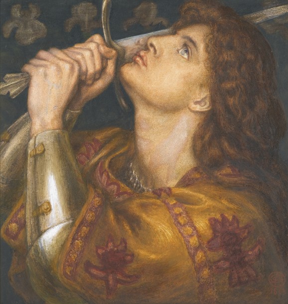 Joan of Arc from Dante Gabriel Rossetti