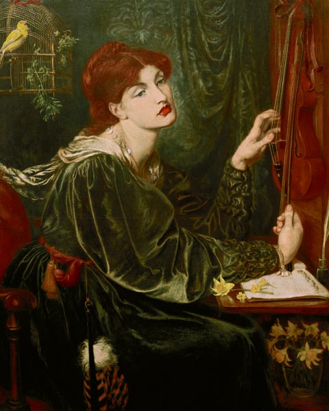 D.G.Rossetti / Veronica Veronese / 1872 from Dante Gabriel Rossetti