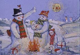 Snowman family, 1995 