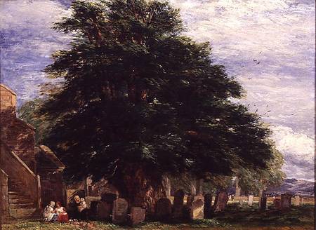 Darley Churchyard from David Cox