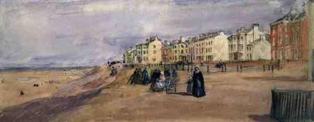The Sea Front at Blackpool from David Cox
