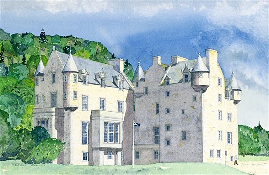 Castle Menzies, 1995 (w/c)  from David  Herbert