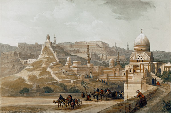 The Citadel of Cairo, from Egypt and Nubia, Vol.3 (litho) from David Roberts