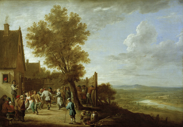David Teniers d.J., Bauerntanz from David Teniers