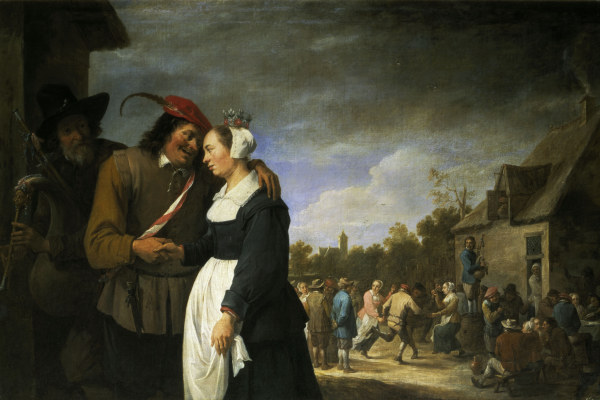 David Teniers, Jr., Peasant Wedding. from David Teniers