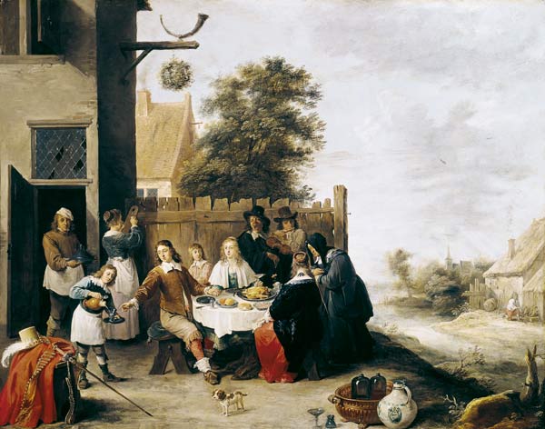 The Feast of the Prodigal Son from David Teniers