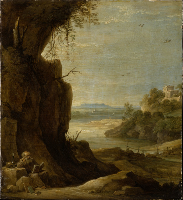 Southern Landscape with St Anthony the Hermit from David Teniers d. J.