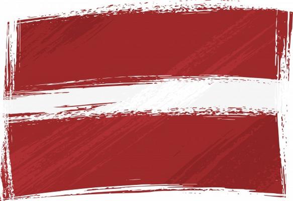 Grunge Latvia flag from Dawid Krupa