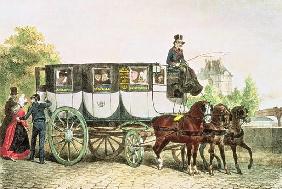 Entreprise Generale des Omnibus'', coach from Monnaie to Jardin du Roi, c.1815